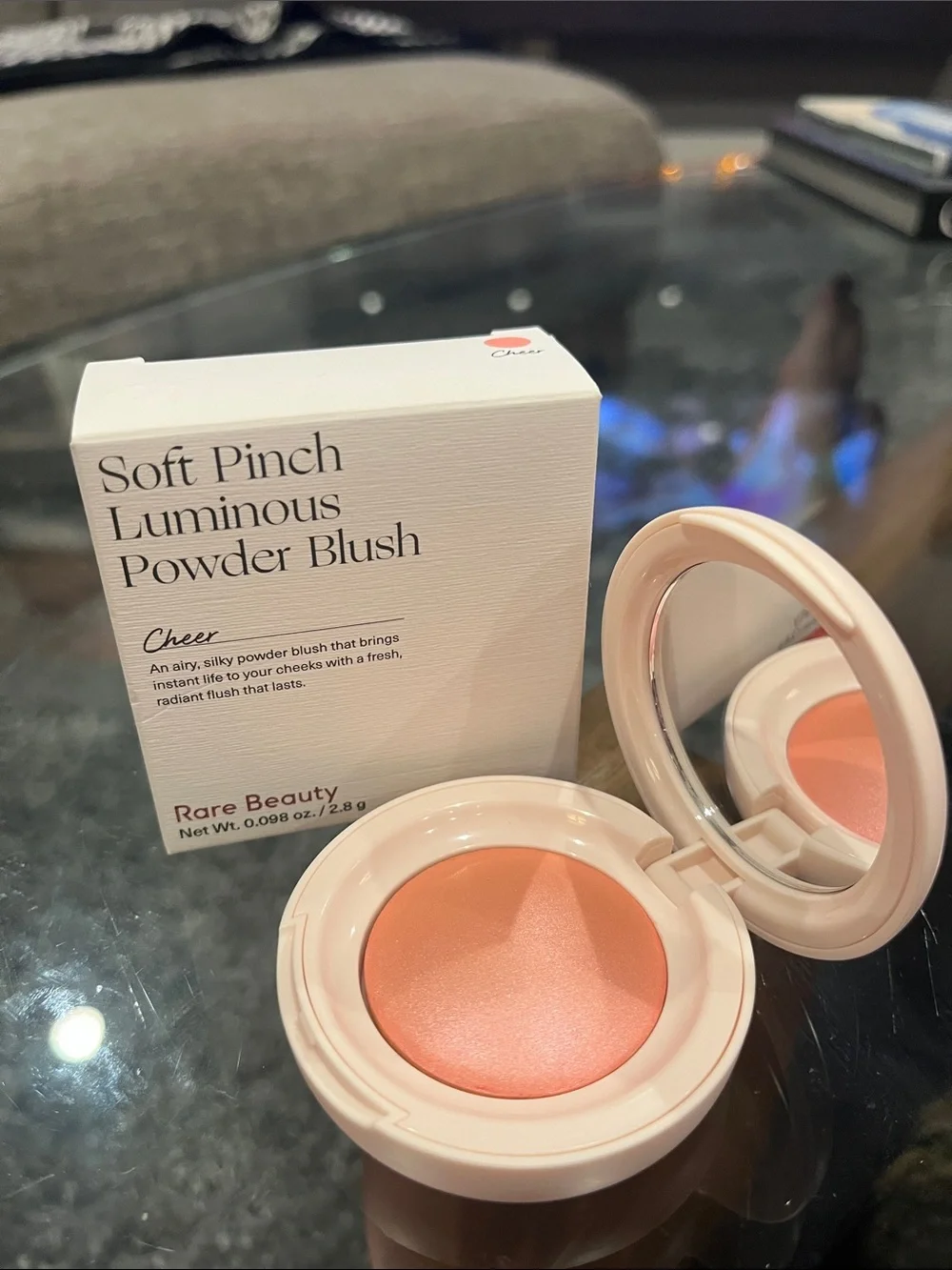 Rare Beauty Soft Pinch Luminous Powder Blush — Cheer